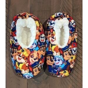 Paw Patrol Plush Sherpa Fleece Lined Slippers